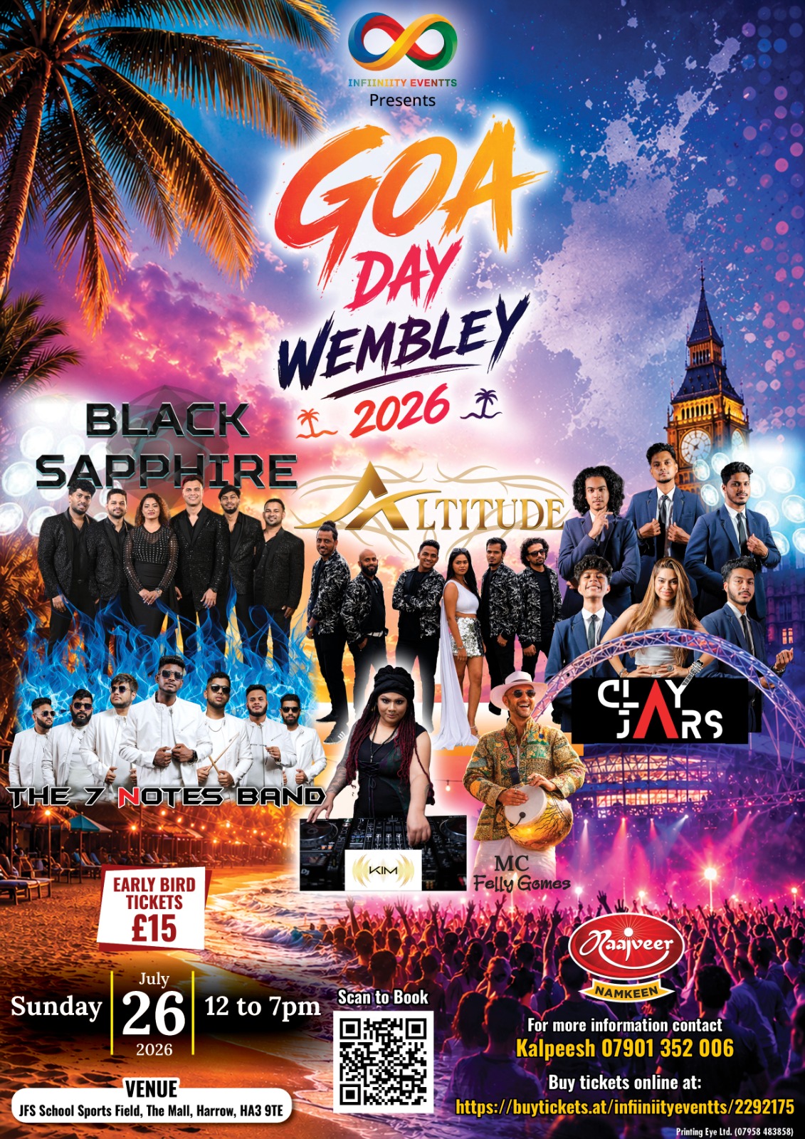 Goa Day Wembley 2026 event poster