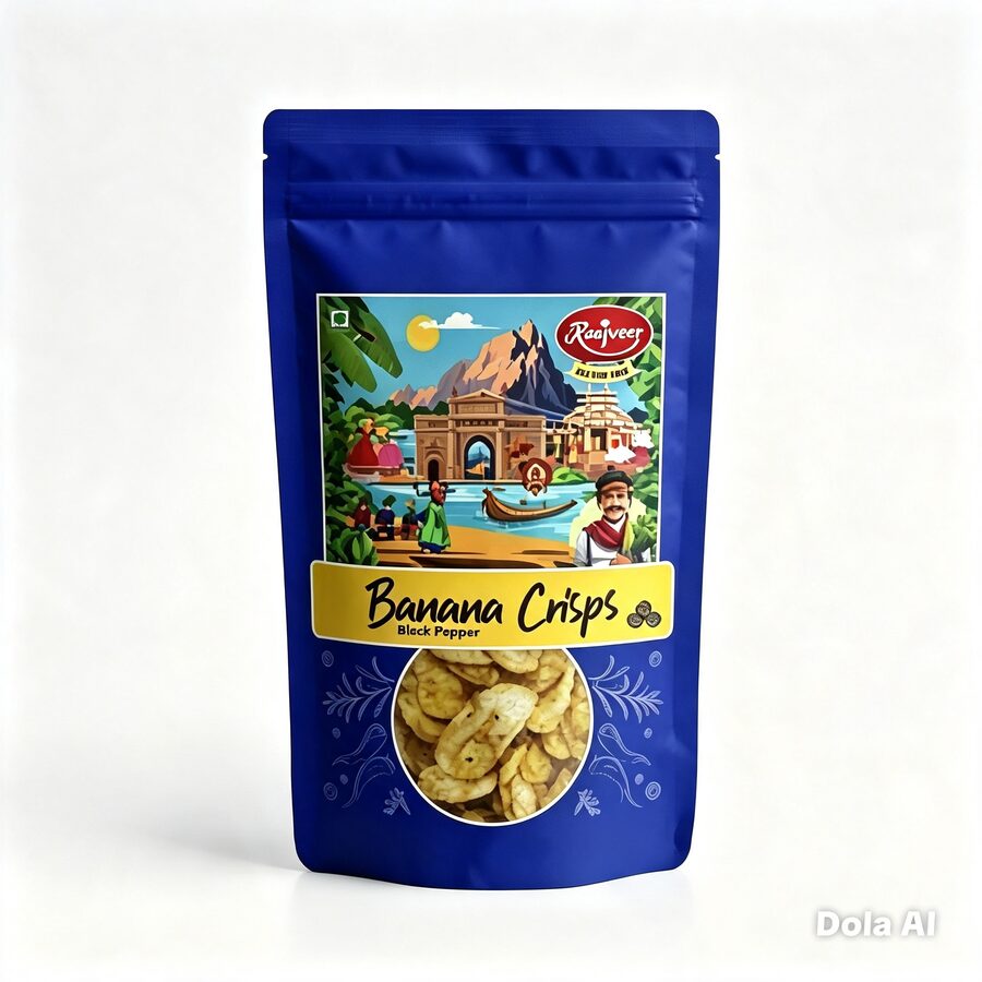 Banana Crisps - Black Pepper
